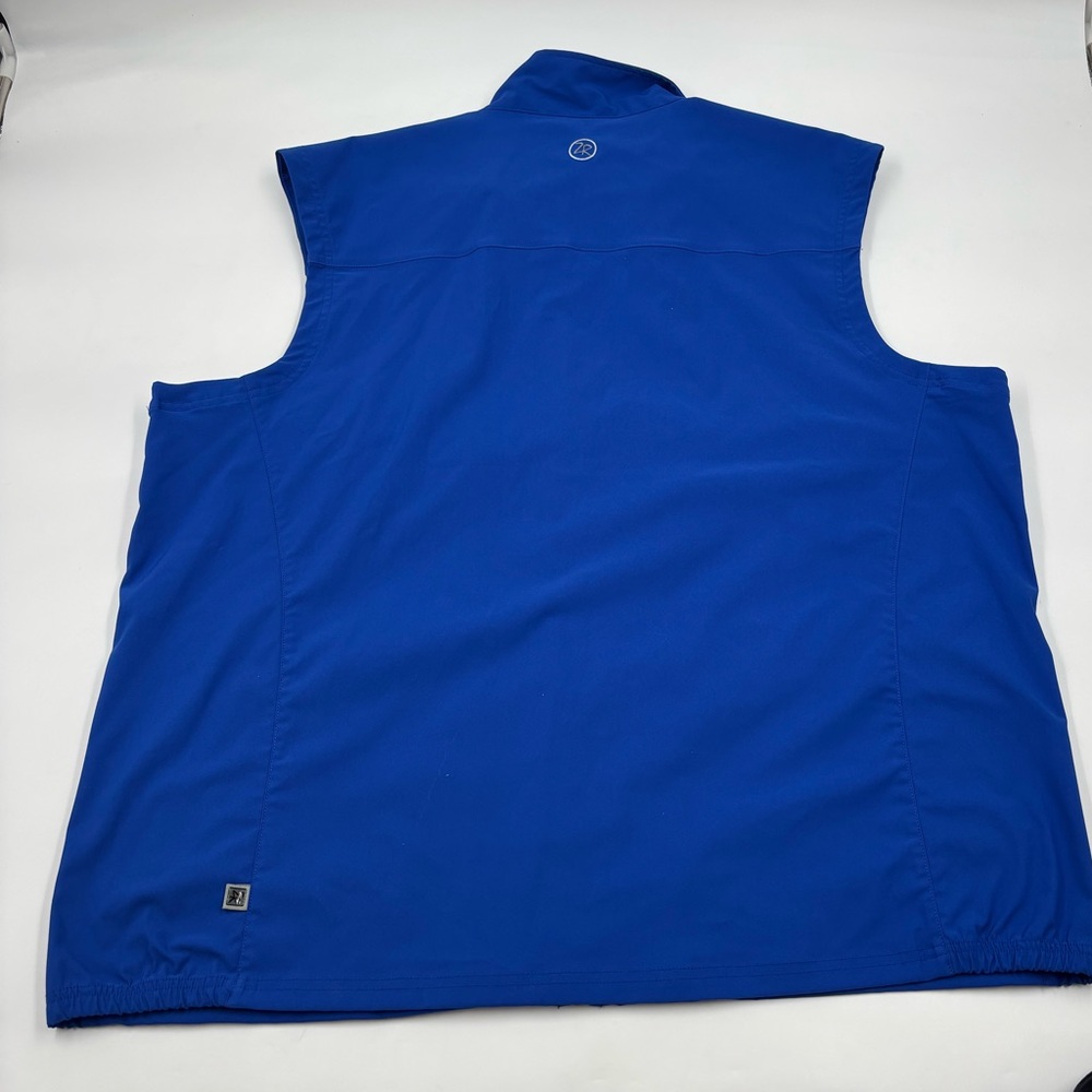 Zero Restriction Men's Tour Series XXL‎ Blue Polyester Canyon Zip Up Vest - Picture 7 of 7
